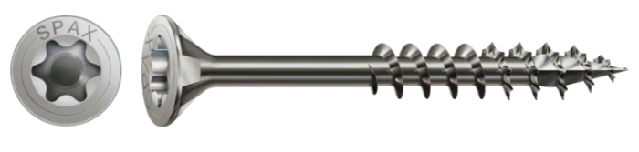 Spax T-Star plus Senkkopfschraube Rostfrei 40 mm 125Stück 4197000400407